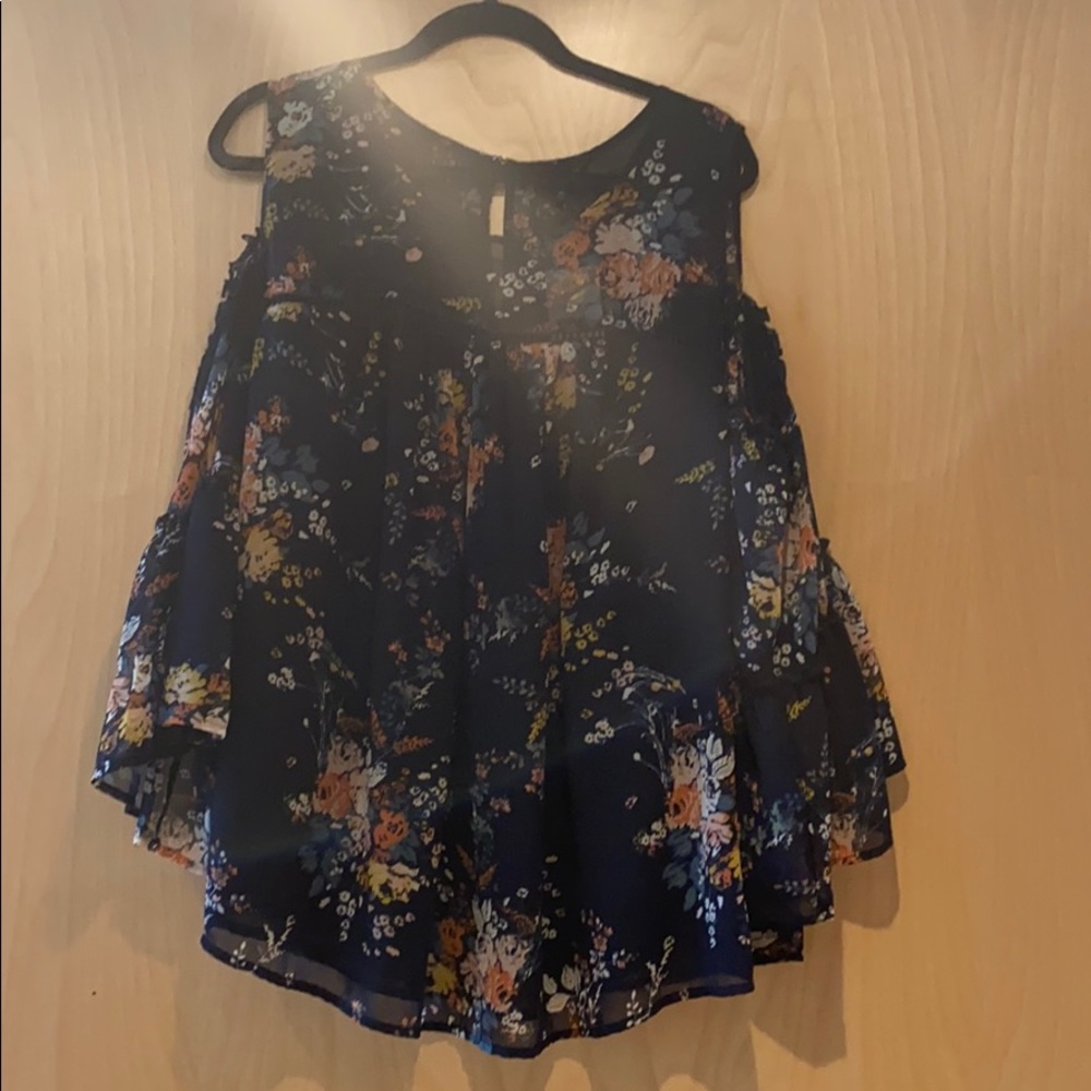 Lucky Brand Off The Shoulder Blouse